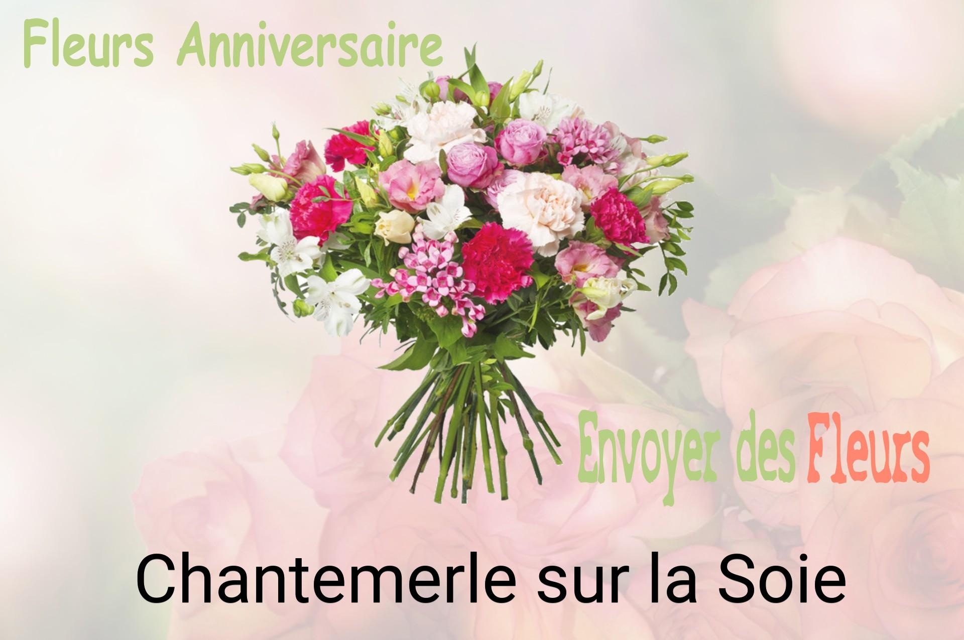 Bouquet de fleurs d’anniversaire livré à Chantemerle-sur-la-Soie