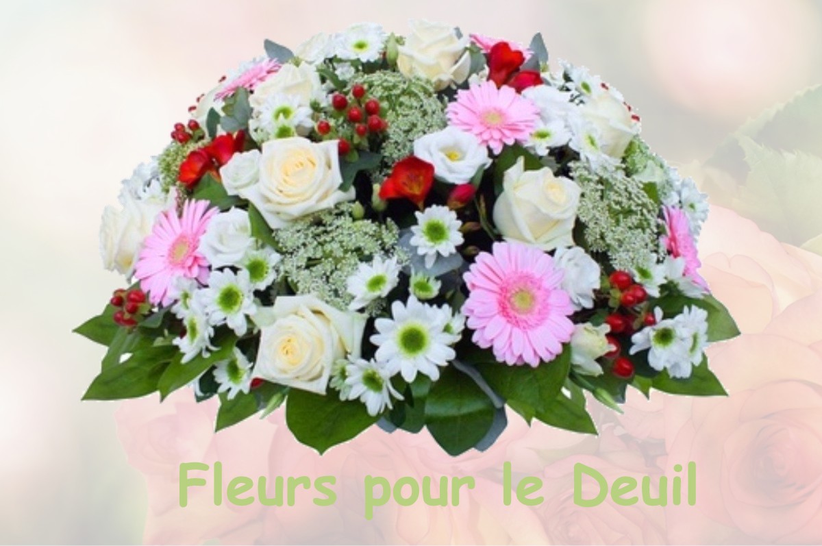 fleurs deuil CHANTEMERLE-SUR-LA-SOIE